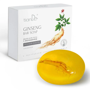 Mydło w kostce do ciała z żeń-szeniem, 100g - 140111HM