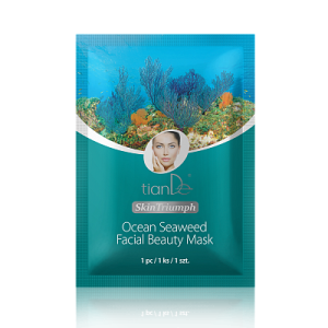 Maska do twarzy typu beauty z algami morskimi - 54104HM